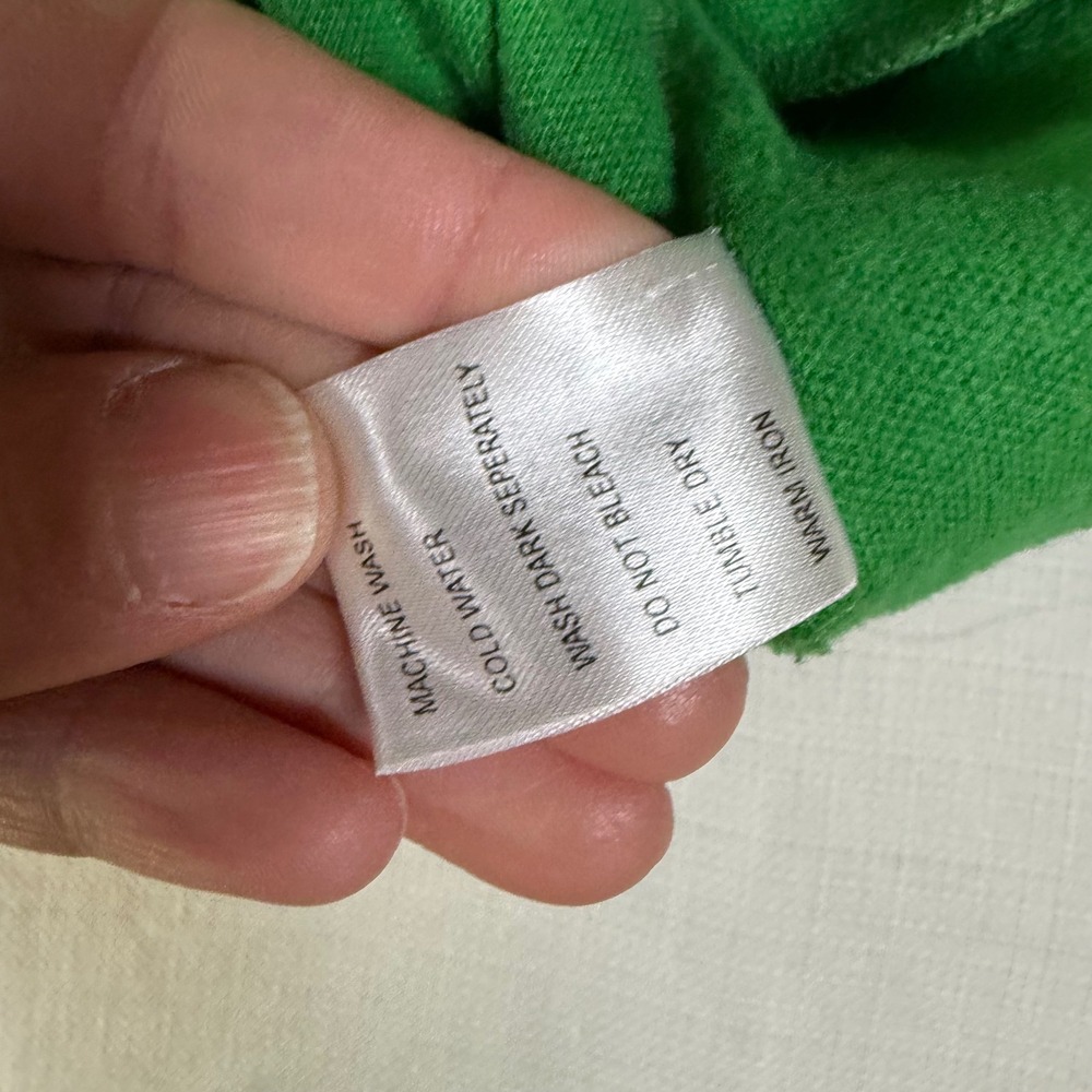 Vintage 90s Ireland Track Jacket Shamrock Green Full Zip ACE Size Medium - Picture 9 of 9